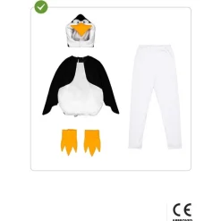 Madagascar® Pingvin Børnekostume