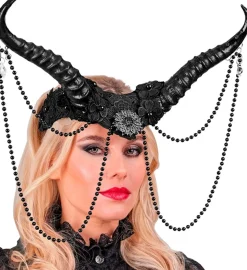 Maleficent Horn Hårbøjle Sort