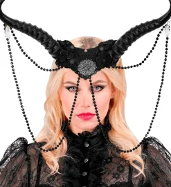 Maleficent Horn Hårbøjle Sort