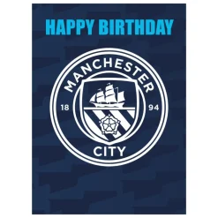 Manchester City® Fødselsdagskort
