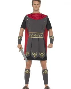 Mandlig Gladiator Kriger Kostume