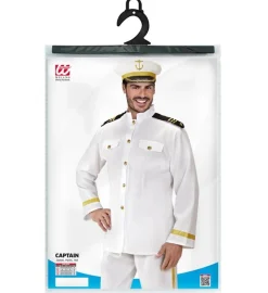 Marineofficer Kostume Hvid