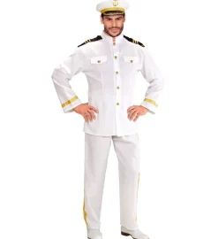 Marineofficer Kostume Hvid