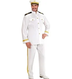 Marineofficer Kostume Hvid