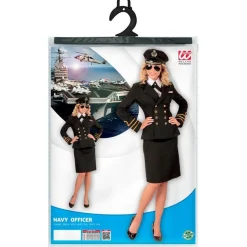 Marineofficer Kostume Sort