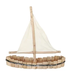 Maritimt Træskib Centerpiece Natur