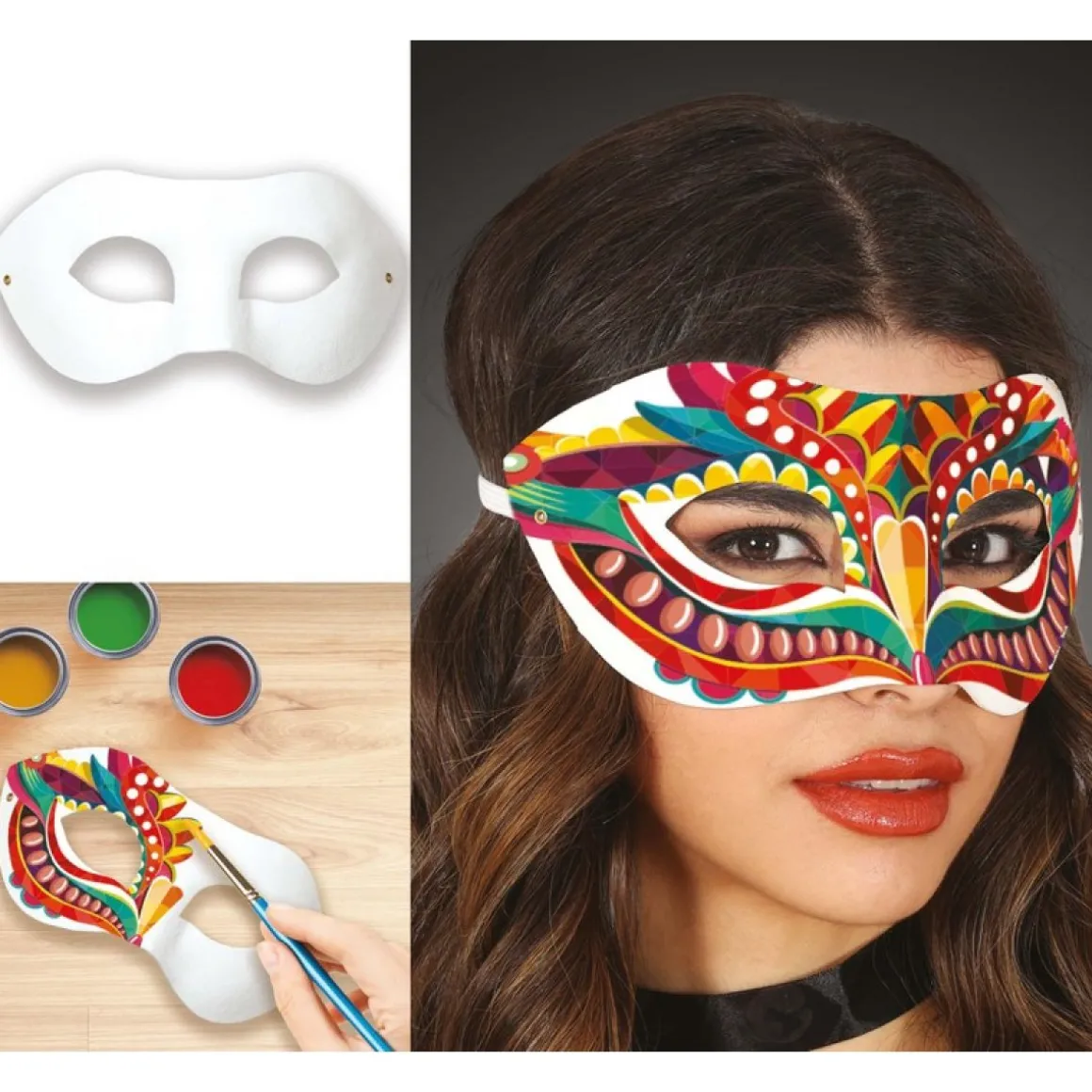 Masquerade Mal-Selv Maske