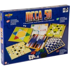 Mega Spilpakke 50 Spil