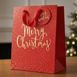 Merry Christmas Gavepose Rød