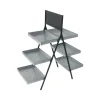 Metal Serveringsfad 3 Niveauer