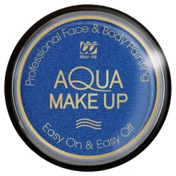 Metallisk Aqua Makeup Blå