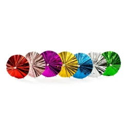 Metalliske Parasol Drinkspinde Multi
