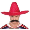 Mexicansk Sombrero Rød