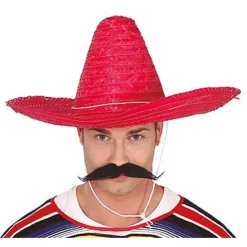 Mexicansk Sombrero Rød