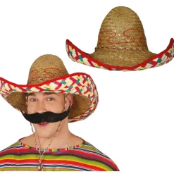Mexicansk Sombrero Stråhat Multi