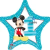 Mickey Mouse® 1 Års Fødselsdag Folieballon