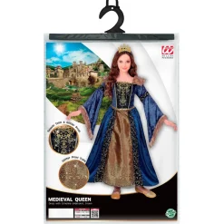 Middelalder Dronning Børnekostume