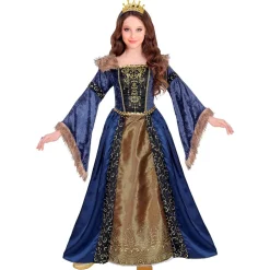 Middelalder Dronning Børnekostume