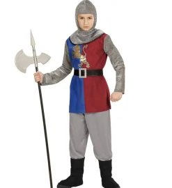 Middelalder Ridder Børnekostume