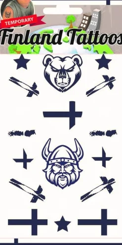 Midlertidige Tatoveringer Finland