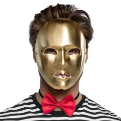 Mime Maske Guld