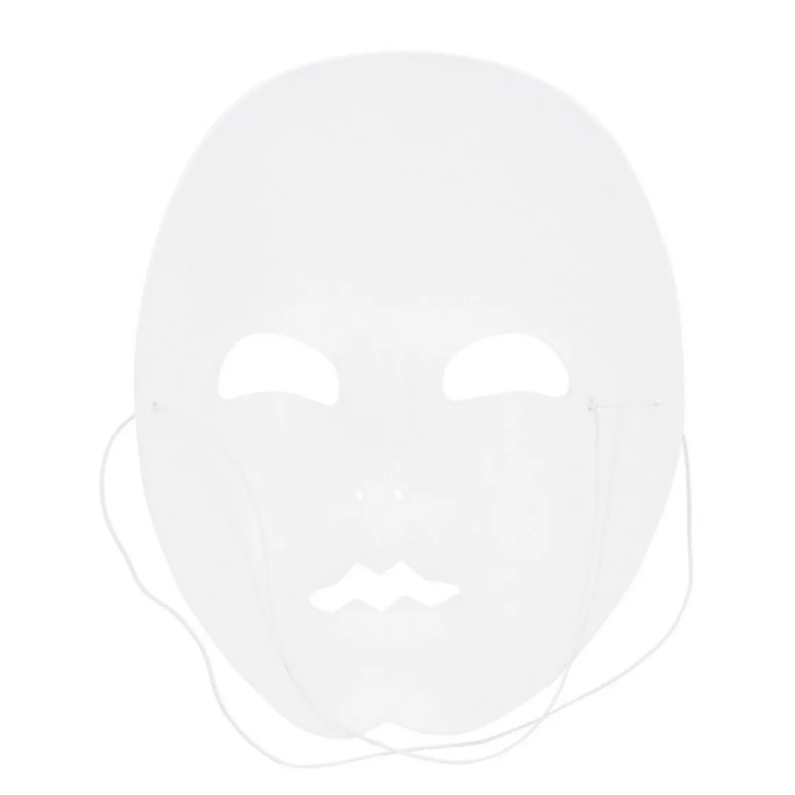 Mime Maske Hvid