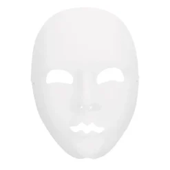 Mime Maske Hvid