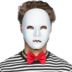 Mime Maske Hvid