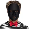 Mime Maske Sort