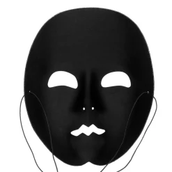Mime Maske Sort