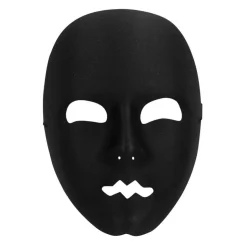 Mime Maske Sort