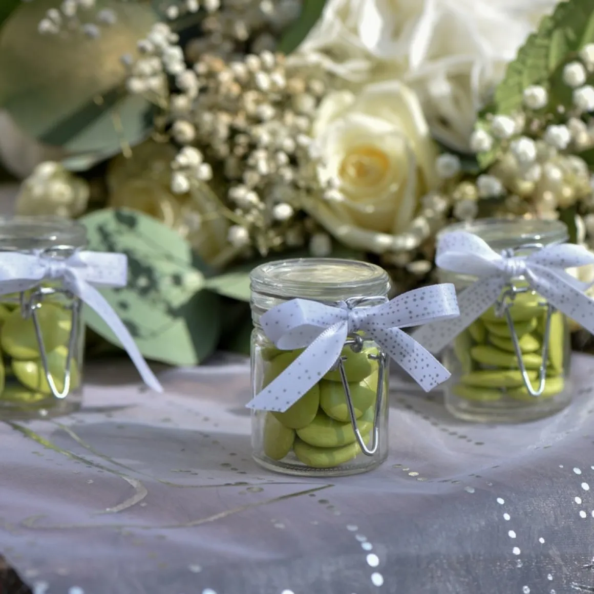 Mini Hermetisk Glas Krukke Transparent