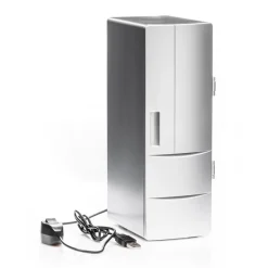 Mini USB Køleskab Sølv