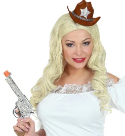 Mini Cowboyhat Brun
