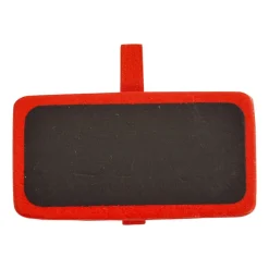 Mini Tavle Bordkort Rød