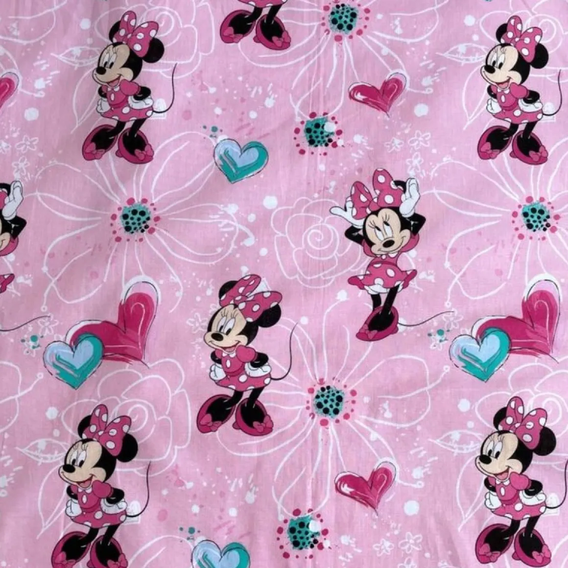 Minnie Mouse® Blomster Bomuldslagen