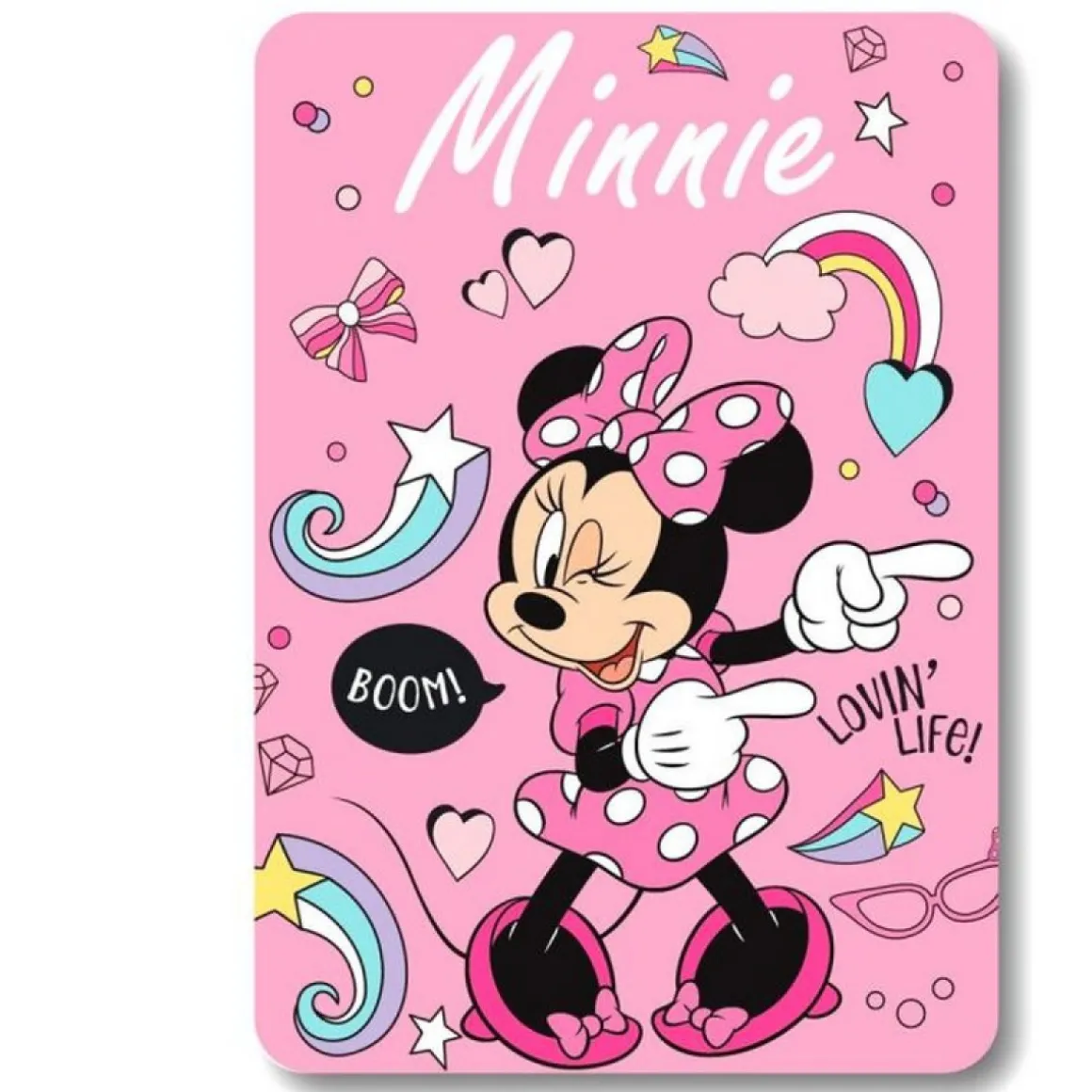 Minnie Mouse® Dancing Fleecetæppe
