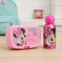Minnie Mouse® Drikkedunk & Madkasse Lyserød/pink