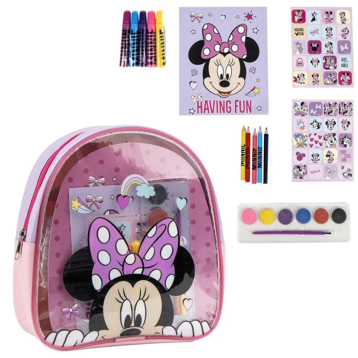 Minnie Mouse® Farvelæg Selv Rygsæk