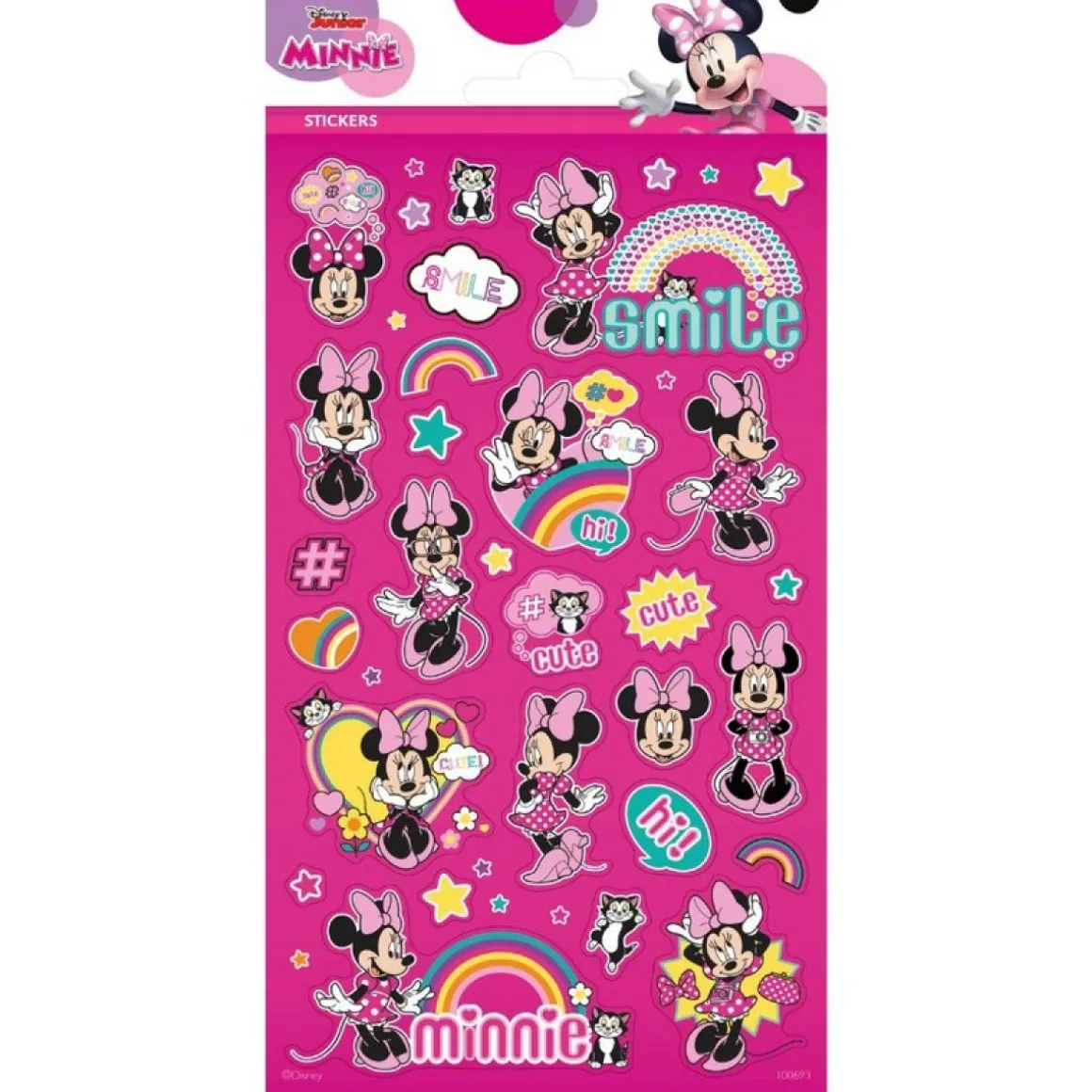 Minnie Mouse® Glitter Klistermærker
