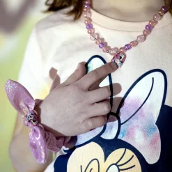 Minnie Mouse® Halskæde & Armbånd Lyserød
