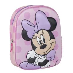 Minnie Mouse® Prikket Rygsæk Lyserød