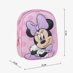 Minnie Mouse® Prikket Rygsæk Lyserød