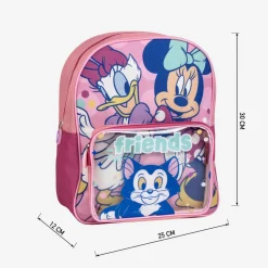 Minnie Mouse® Daisy & Figaro Rygsæk Lyserød