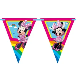 Minnie Mouse® Flagbanner Regnbue