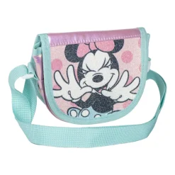 Minnie Mouse® Skuldertaske Lyserød/Lyseblå