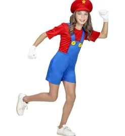 Miss Mario Blikkenslager Børnekostume