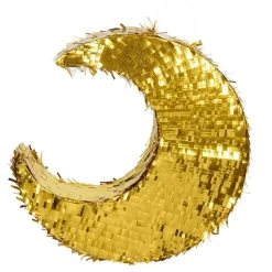Måne Piñata Guld