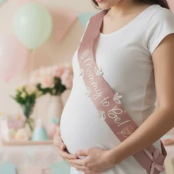 Mommy to Be Skråbånd Rosa
