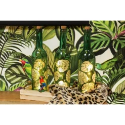 Monstera LED Flaske